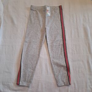 Garanimals girls size 4T gray with stripe down the leg, New